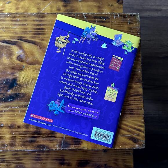 Scholastic Math Is Categorical On The Scale A Weighty Tale Paperback Book - Picture 6 of 7